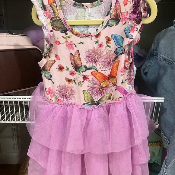 Posh Peanut Floral Pink Dress - Picture 1 of 3